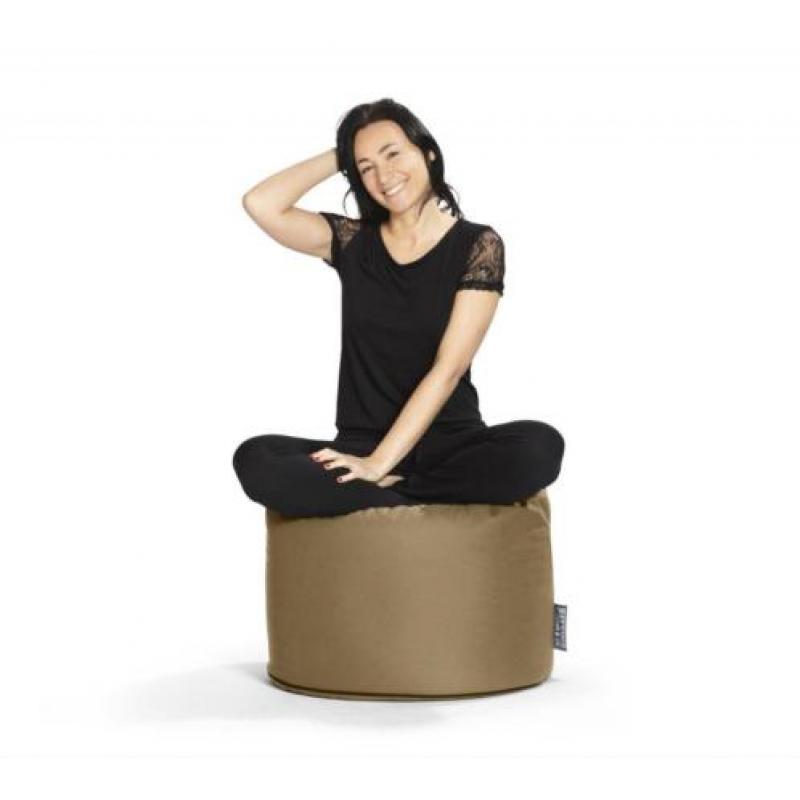 Sitting Point Poef DotCom Outdoor - Bruin