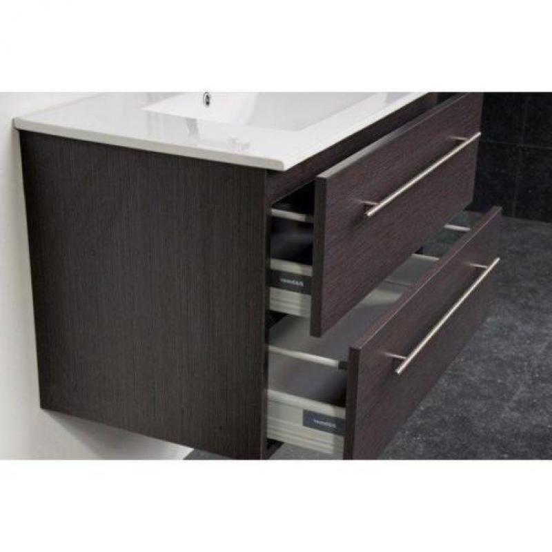 Saniclass Exclusive Line Kera 100 badmeubel Black wood