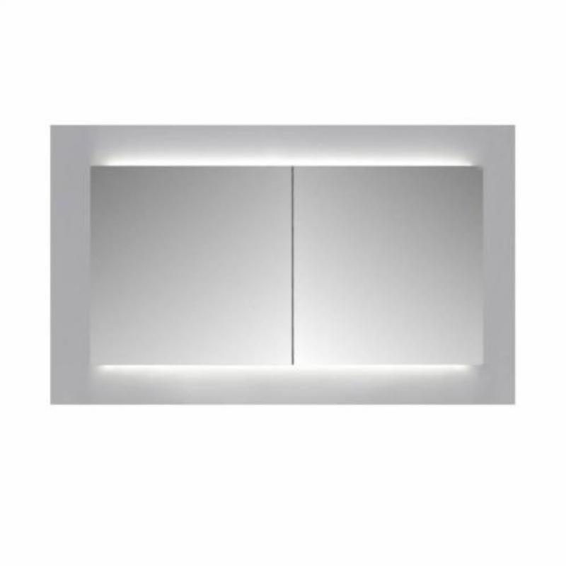 Spiegelkast Sanicare Qlassics Ambiance 80 cm 2 Deuren Ant...