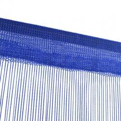 vidaXL Draadgordijnen 140x250 cm blauw 2 st