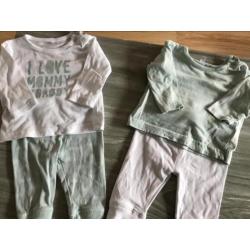 Mooi groot pakket baby kleding maat 50-56