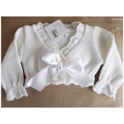50 baby doop jasje bruidsmeisje newborn bolero met strik