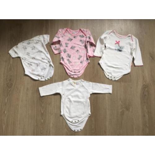 Romper pakket, leuke prints, Zara baby, Fendz, 50-56, 62-68