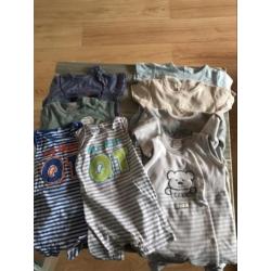 Mooi groot pakket baby kleding maat 50-56