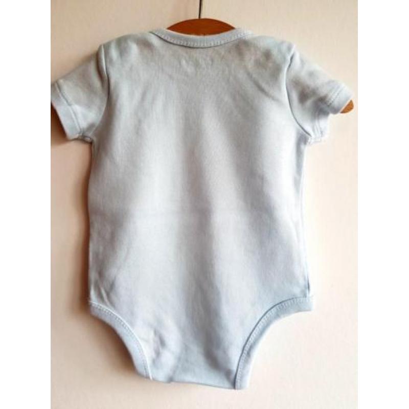 Nieuwe lichtblauwe Ralph Lauren romper maat 50-56