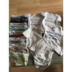 Mooi groot pakket baby kleding maat 50-56