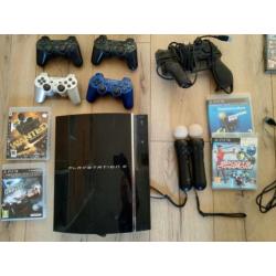 PS3 inclusief 50 van de beste spellen+ extra's