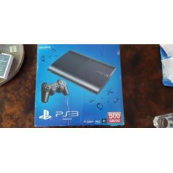 Ps3 slim 500gb+extras