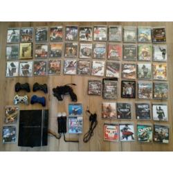 PS3 inclusief 50 van de beste spellen+ extra's