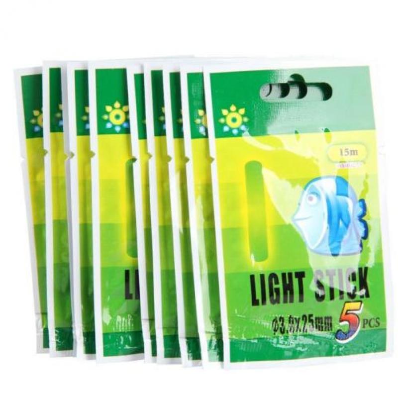50 Stks 25/37mm Vissen Licht Stok Nacht Tl Visserijvlotter