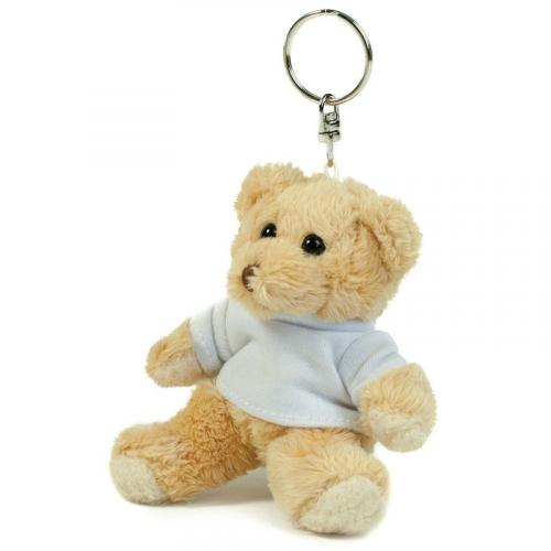 Teddybeer/beren sleutelhangers - 10 cm - Kleine dieren knuffels