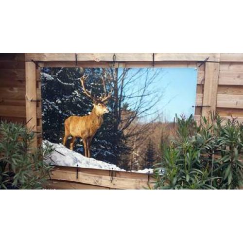 Buitenposter 100x314 cm