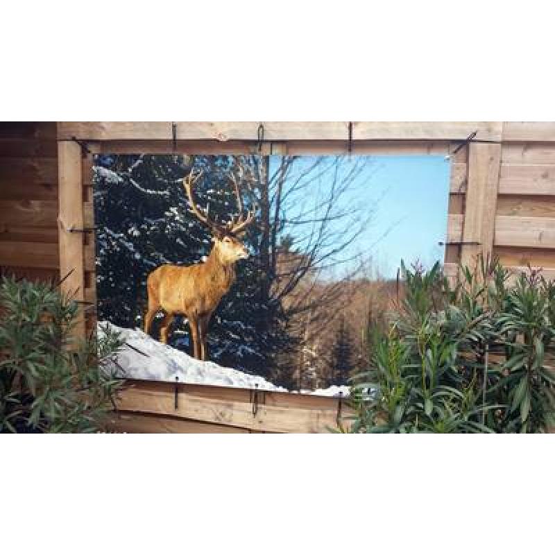 Buitenposter 100x314 cm