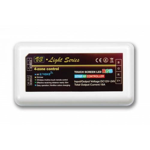 Milight RGB LED Strip Controller - 12/24 Volt - 4 zones - 6A